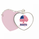 thumbnail image 1 of Bolsa de viaje Mirror maquillaje corazón rosa, 1 of 4