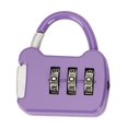 thumbnail image 3 of HLONK Cadenas à Combinaison 3 Chiffres Cadenas à Combinaison Cadenas de Gym Cadenas Extérieur pour Portail Étui Garde-Robe Bureau Rouge, 3 of 8