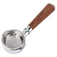 thumbnail image 1 of Bottomless Portafilter 58mm Aluminum Alloy Coffee Portafilter with Filter Basket Wide Compatibility  Viewing Premium Material, 1 of 7