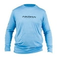 thumbnail image 2 of Akona Long Sleeve Rash Guard Scuba Diving, Snorkeling, Blue, 2 of 3