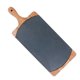 thumbnail image 1 of Plato llano de madera para servir, electrodoméstico de cocina con vajilla de piedra calefactora con mango, 1 of 9