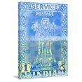 thumbnail image 5 of India Postage by Parvez Taj Painting Print on Wrapped Canvas, 5 of 5