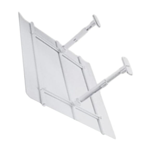 bedienty White Adjustable Air Vent Deflector Diverter For Square Drop Ceiling Vents Premium ABS Air Conditioner Deflector Sturdy White 30x30cm