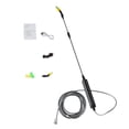 thumbnail image 4 of Rociador de jardín, pulverizador eléctrico para plantas, máximo 50cm de longitud, portátil con manguera, varillas de riego, pulverizador para plantas Manguera de agua 3M, 4 of 8