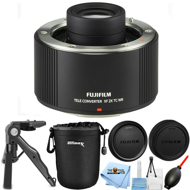Uitvoerbaar Validatie Gevaar Fujifilm XF 2x TC WR Teleconverter 16516271 + Tripod + Lens Pouch Bundle -  Walmart.com