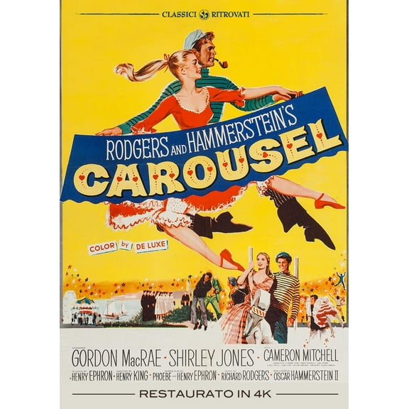 Carousel (DVD) Cameron Mitchell Gordon Macrae Shirley Jones