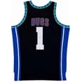 thumbnail image 3 of Bugs Bunny Space Jam Men's Headgear Classics Embroidered Basketball Jersey (XX-Large, Black), 3 of 6