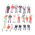 thumbnail image 3 of hengtong 20Pcs 1/42 Miniature Figures Ornaments Photo Props Miniature Scene Figurines, 3 of 8