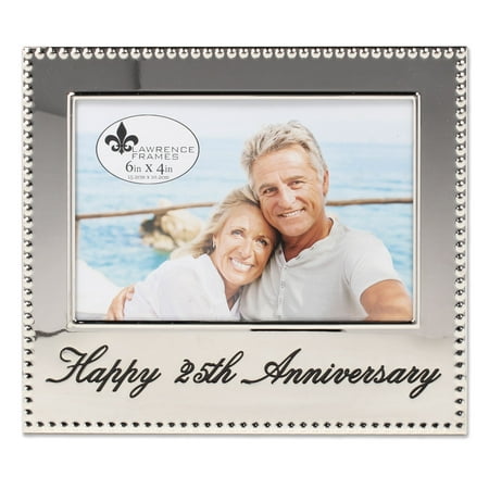 4x6 Happy 25th Anniversary Picture Frame