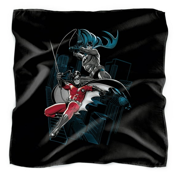 Batman Black and White Bandana (21 in x 21 in)