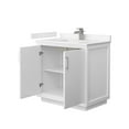 thumbnail image 5 of Wyndham Collection Wcf414136s-Vca-Unsmxx Strada 36" Free Standing Single Basin Vanity Set, 5 of 7