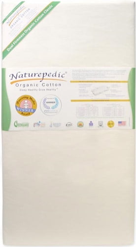naturepedic no compromise organic cotton classic crib mattress