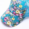 thumbnail image 5 of Zupora Summer Women Female Floral Hat Baseball Cap Mesh Cool Cap Leisure Sun Visor Sun Hat Snapback Cap, 5 of 7