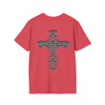 thumbnail image 2 of Christian T Shirt Jesus Saves Celtic Cross 100% Cotton Unisex fit., 2 of 4