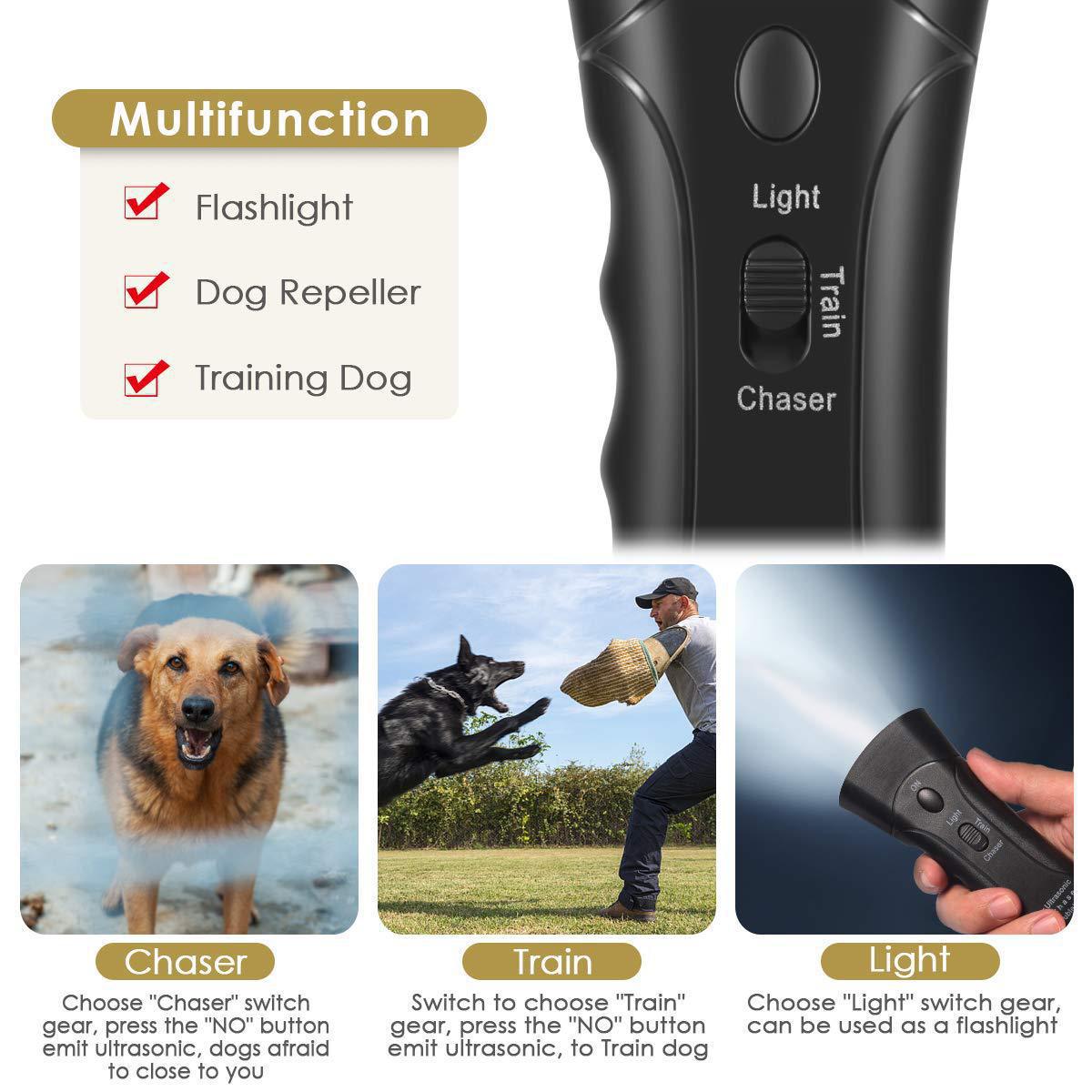 SHAR Dark Dog Ultrasonic Deterrent Device, Dog Bark Control