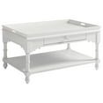 thumbnail image 1 of Universal Furniture Table Basse de Rangement pour Bungalows en Oléandre Blanc, 1 of 4