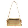 thumbnail image 1 of Bolso bandolera para mujer Bolso de mano de PU de diseñador de lujo para viajes de oficina (Oro), 1 of 6