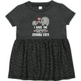 thumbnail image 3 of Inktastic Best Granny Ever Grandchild Girls Baby Dress, 3 of 5