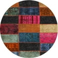 thumbnail image 1 of Ahgly Company Machine Washable Indoor Round Contemporary Brown Area Rugs, 10' Round, 1 of 7