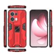 thumbnail image 4 of For Oppo Reno13 Pro 5G Case PC TPU Shockproof Phone Cover with Kickstand - Green, 4 of 5