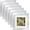 Silver, variant on 6x6 Picture Frames Set of 6 Silver Wood Grain Photo Frame for Gallery Wall Mounting or Tabletop Display