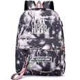 thumbnail image 1 of New Backpack Chain Bag Peripheral Backpack Sports Bag Student Schoolbag Candy Color Bright Color Bag usb Charging Bag, 1 of 7