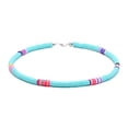 thumbnail image 1 of Collier de Perles Heishi Mode Bohème Collier de Surfeur Heishi Collier Ras du Cou, 1 of 8