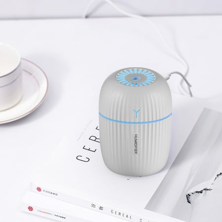 

Yohome 200ml Portable Cylindrical Creative Silent Mini Humidifier With