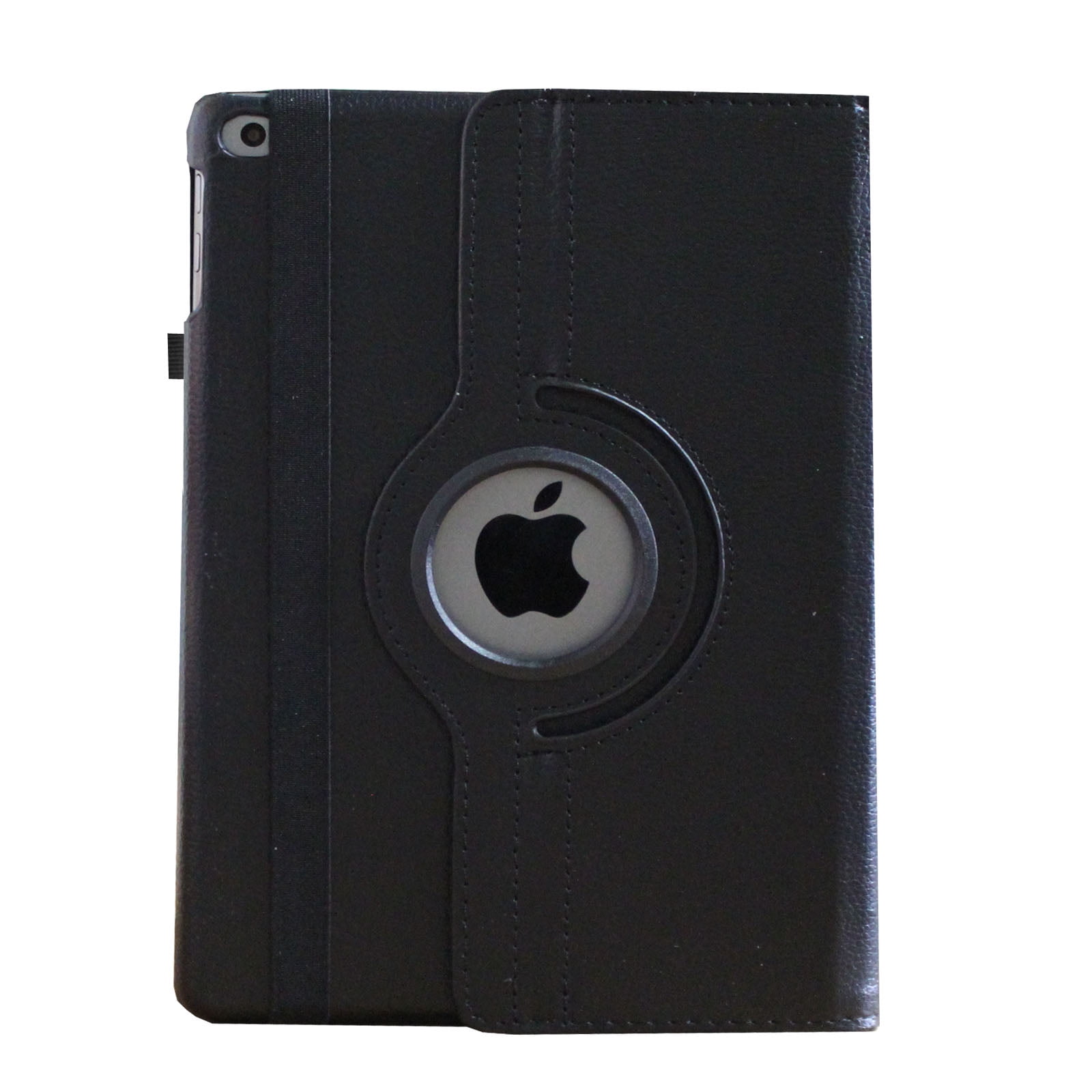 JYtrend Smart Case for iPad Air 1st / Air 2nd Generation (9.7 IN) with Pencil Holder, Rotating Stand Magnetic Auto Wake Up/Sleep Cover for iPad Air 1/Air 2 A1474 A1475 A1476 A1566 A1567 (Black)