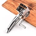 thumbnail image 3 of 1pc Rotary Slicer Silver Home Supplies Gadget Cake Practical Stainless Steel Kitchen Hand Tool, 3 of 5