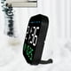 thumbnail image 5 of Reloj despertador Digital Billuyoard LED de pared control remoto verde, 5 of 6
