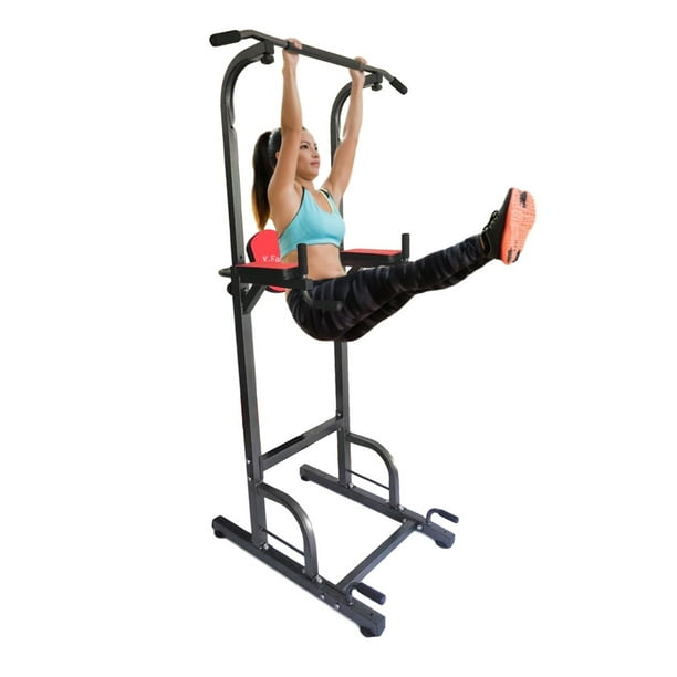ISE Barre de Traction/Power Tower Multifonction Fitness Dips