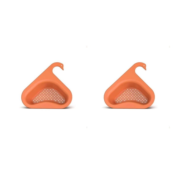 Escurridor Triangular Advancent de Plástico para Cocina Filtro Colador Color Amarillo Verde Naranja Azul