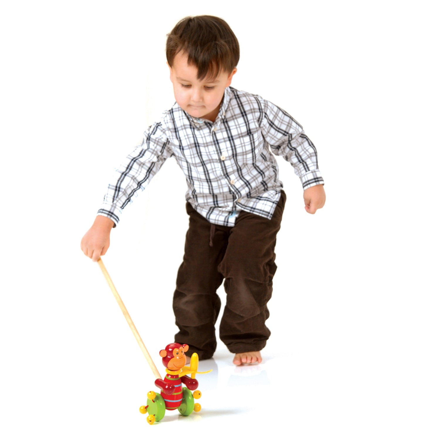 orange tree toys push along