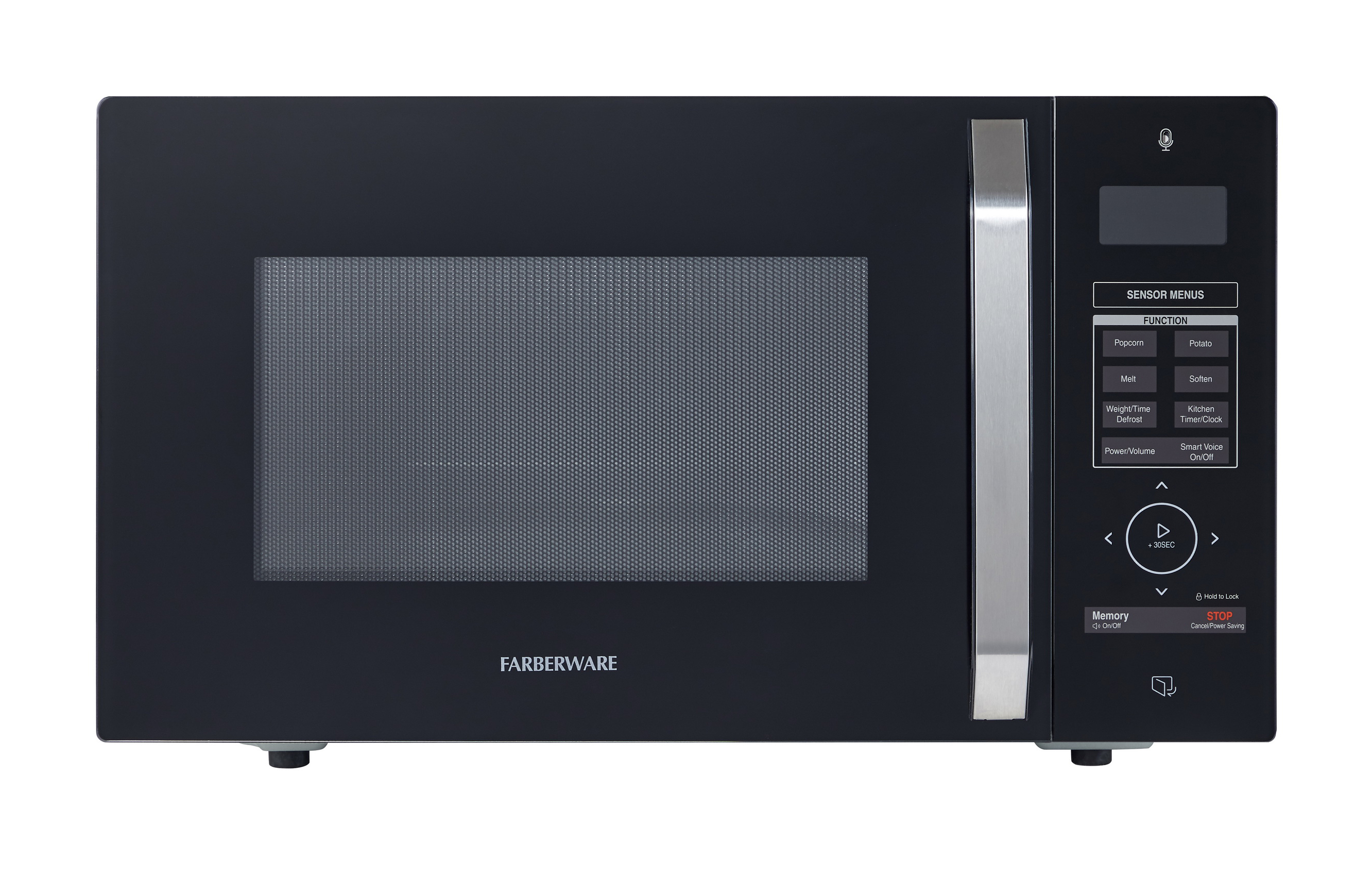 Farbeware 00622356537216 1.1 Cu. Ft. Smart Voice Activated Microwave - image 2 of 7