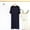 A-Black, variant on Mens Nightshirt Cotton Nightgown V Neck Short Sleeve Big&Tall Pjs Soft Long Sleepwear Loose Pajamas Sleep Shirt