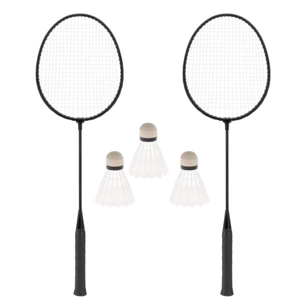 WISH : Set Badminton Complet – 2 Raquettes, 3 Volants Et étui, Pour Jouer En Extérieur