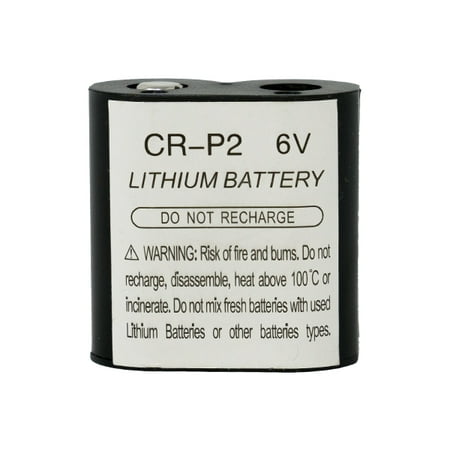 4 piles au lithium CRP2 (223 A) 6 volts