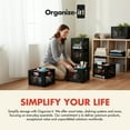 thumbnail image 5 of Open Box ORGANIZE-IT! Storage Milk Crate, Heavy-Duty Versatile Organizers, 5 of 5