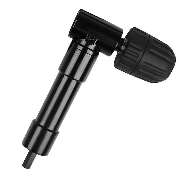 Mandrin d'Angle Droit Auto-Serrant 90, Mandrin de Coude à Libération Rapide Adaptateur de Tête de Tournevis