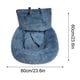 thumbnail image 2 of Un cojín esencial para el dormitorio, asiento de coche para perros, asiento de coche hinchable para perros grandes y pequeños, cama cómoda y fácil de limpiar para mascotas, tapete grueso de viaje, mej, 2 of 4