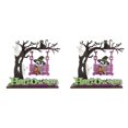 thumbnail image 2 of Ghost Decor Halloween Figurines Ghost On A Swing Halloween Decorations Outdoor Halloween Gifts Halloween Home Decor Swinging Ghost, 2 of 5