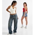 thumbnail image 2 of Camiseta sin mangas OMKAGI sexy con cuello en V sin mangas para mujer Y2K, 2 of 7