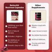Better Alt Beet Root Powder, Superfood for Healthy Heart - Beets Powder Supplement (112 Servings)