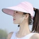 thumbnail image 5 of Sombrero para el sol plegable de ala ancha con cremallera, gorra para el cuello con bloqueo UV, sombrero para el sol de playa para verano al aire libre, 5 of 5