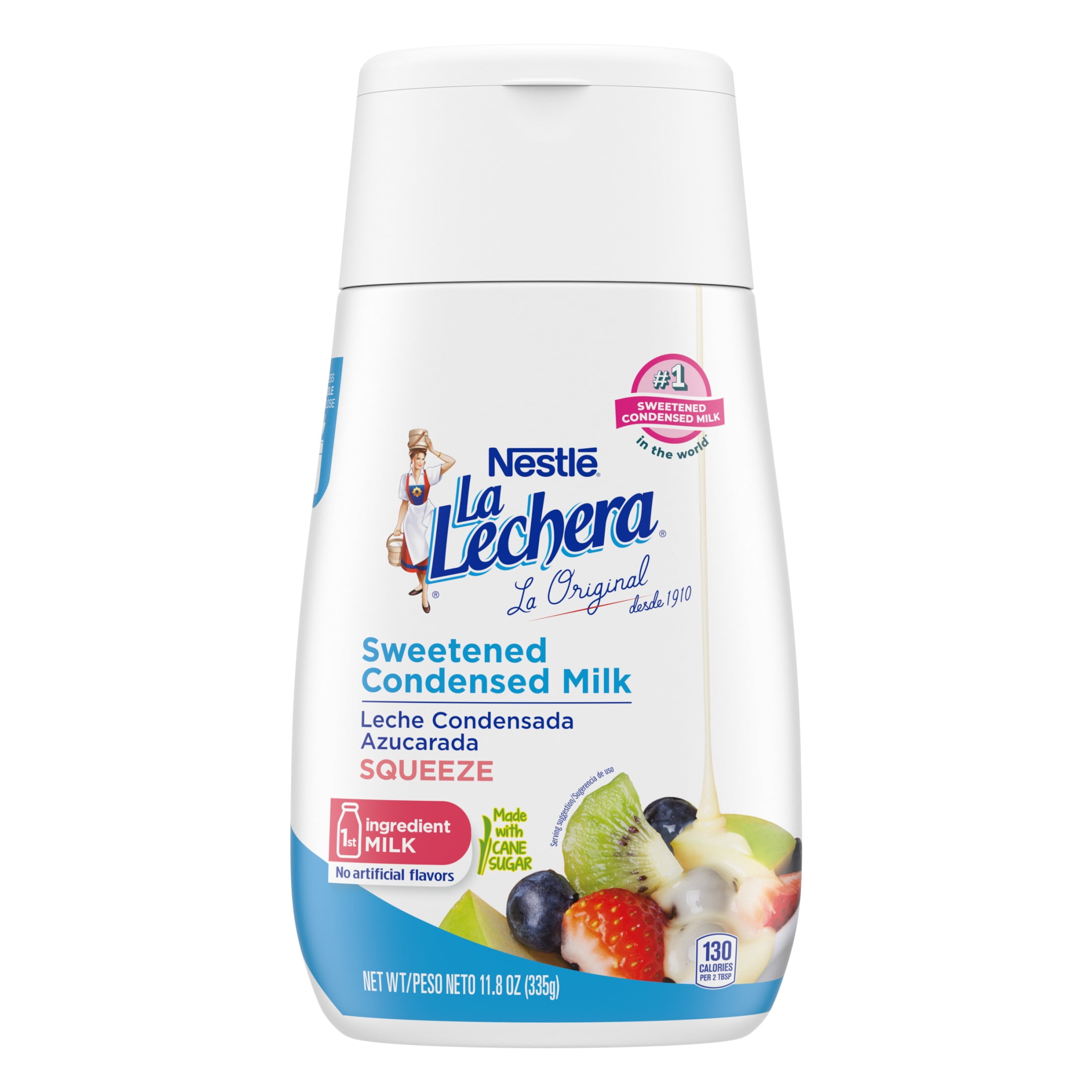 Nestle La Lechera Sweetened Condensed Milk, 11.8 oz Squeeze Bottle