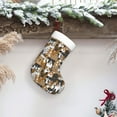 thumbnail image 6 of Salouo Cute Puppy Print Christmas Stockings,Large Xmas Stocking Set of 1 Holiday and Farmhouse Stocking for Christmas Holiday Party Decoration(17.7*11 Inch), 6 of 7