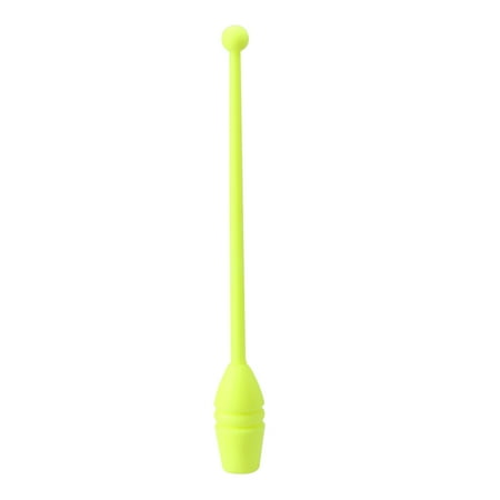 

NUOLUX 1 Pair Artistic Gymnastics Stick Rhythmic Gymnastics Stick Dancing Sports Fitness Equipment for Children Adults (Yellow)