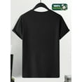 thumbnail image 3 of Men's Humorous Casual Top "TROPHY HUSBAND" Graphic Short Sleeve Full Cotton T-shirt, 3 of 6