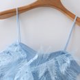 thumbnail image 4 of Faithtur Women Knit Tank Tops, Flower Pattern Spaghetti Strap V-neck Camisole, 4 of 7
